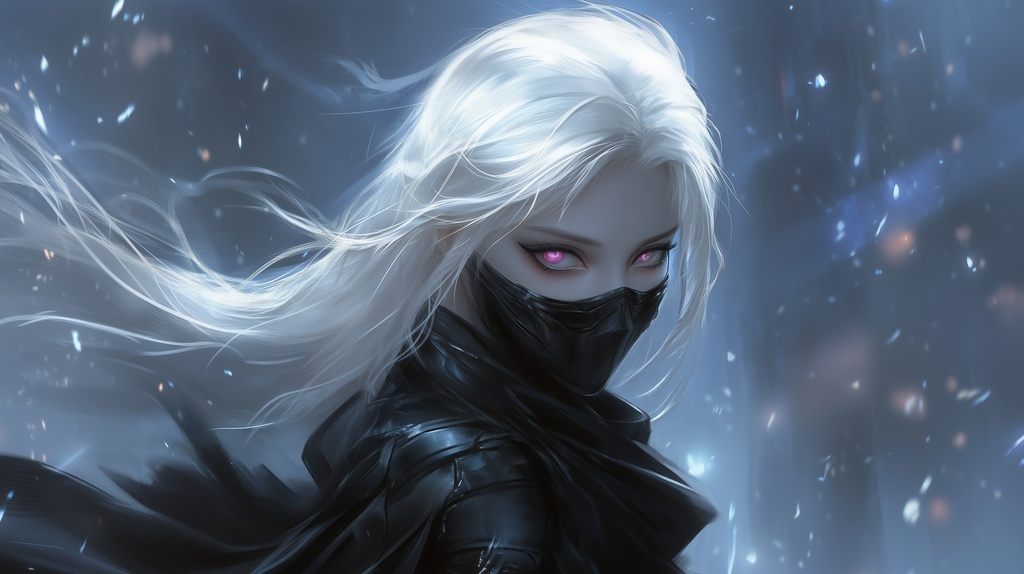 Ghost of Ninja Original Art Illustration