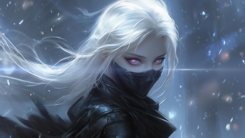 Ghost of Ninja Original Art Illustration