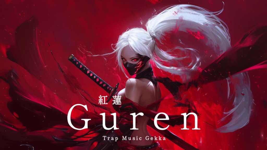 紅蓮 Guren Original Art Illustration