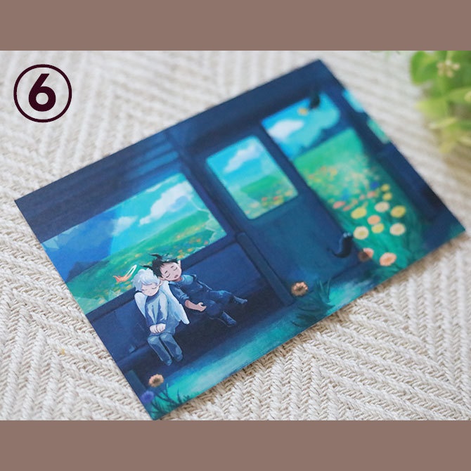 【創作】ポストカード【終わった世界の旅】