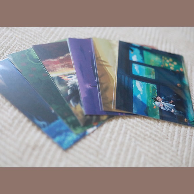 【創作】ポストカード【終わった世界の旅】