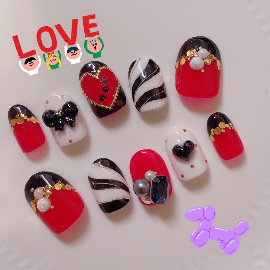 ツイステ 量産型 ｸﾙｰｳｪﾙｲﾒｰｼﾞネイル Universe Nail Booth