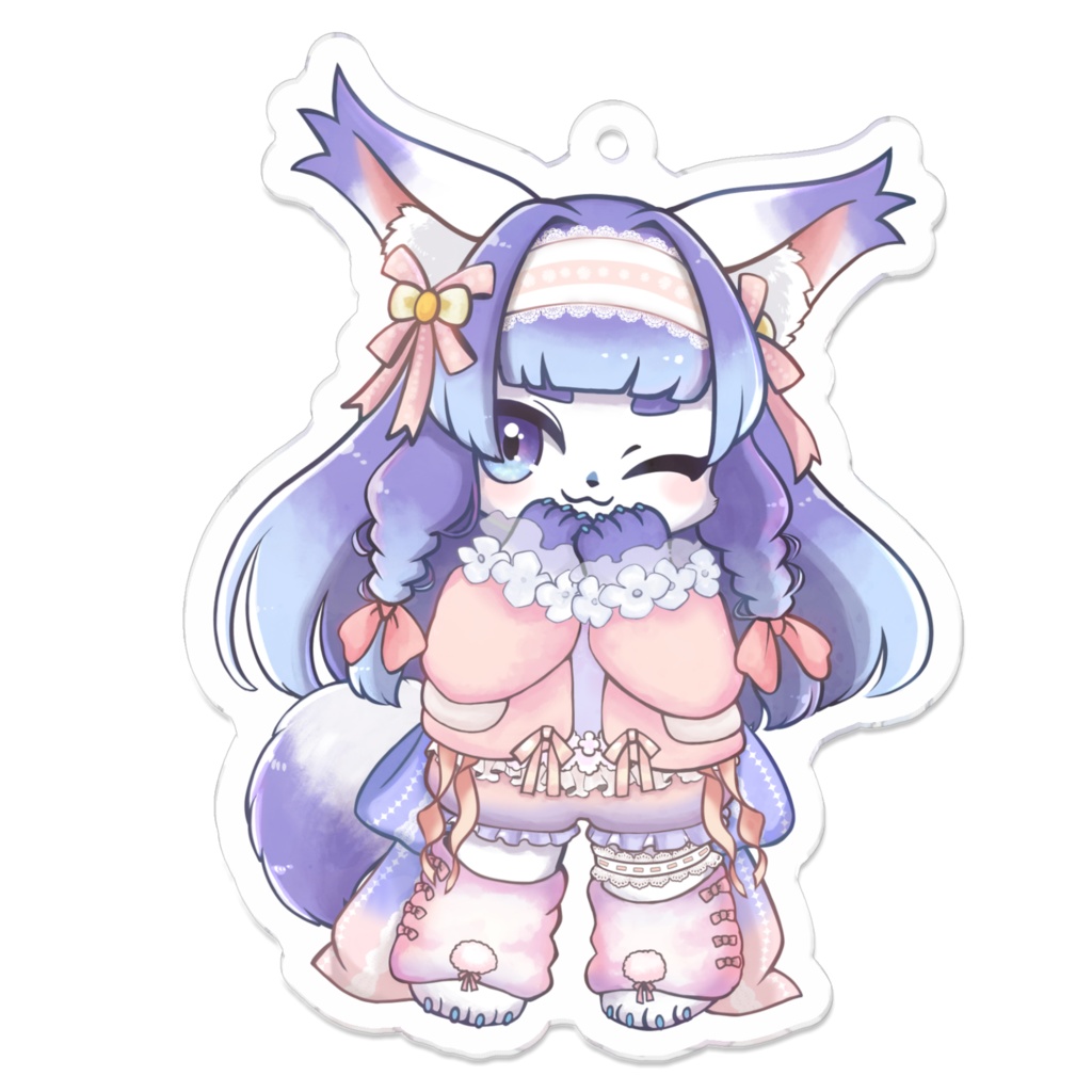 部屋着もよちゃんアクリルキーホルダー