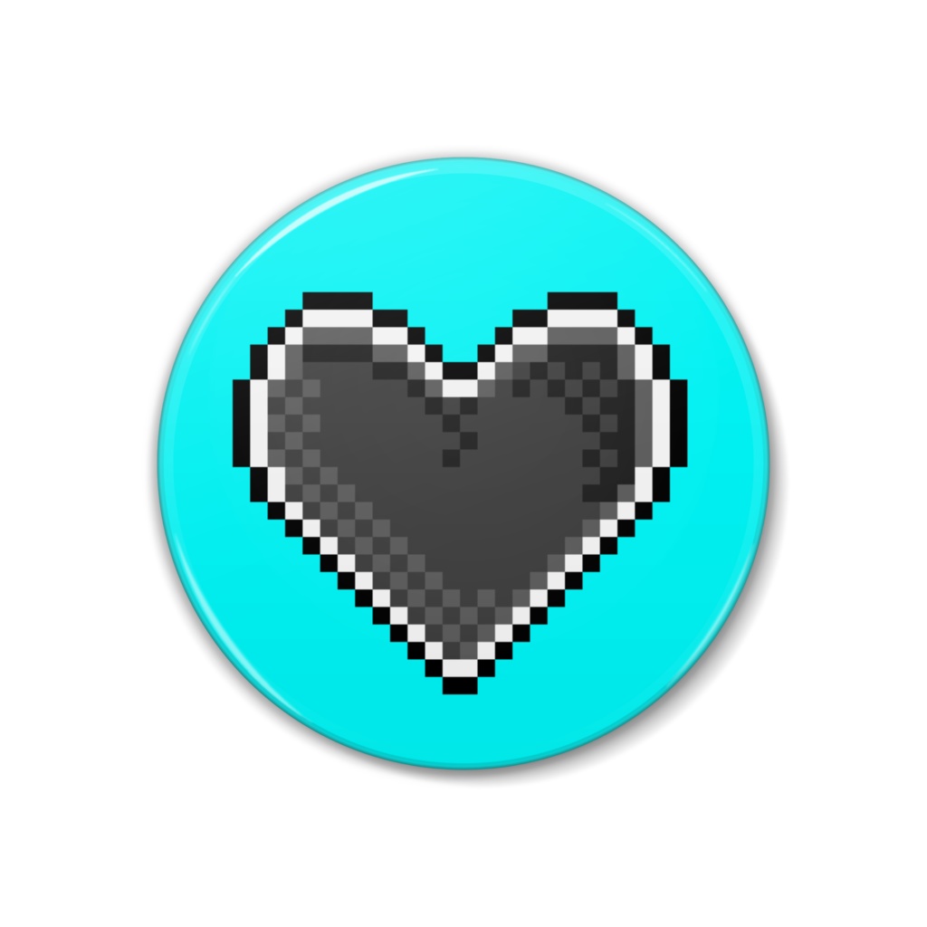 残りHP表示缶バッジ