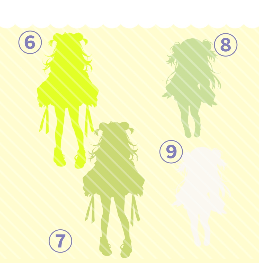 【完売】緑の妖精IRIAM立ち絵デビュー完全9点セット