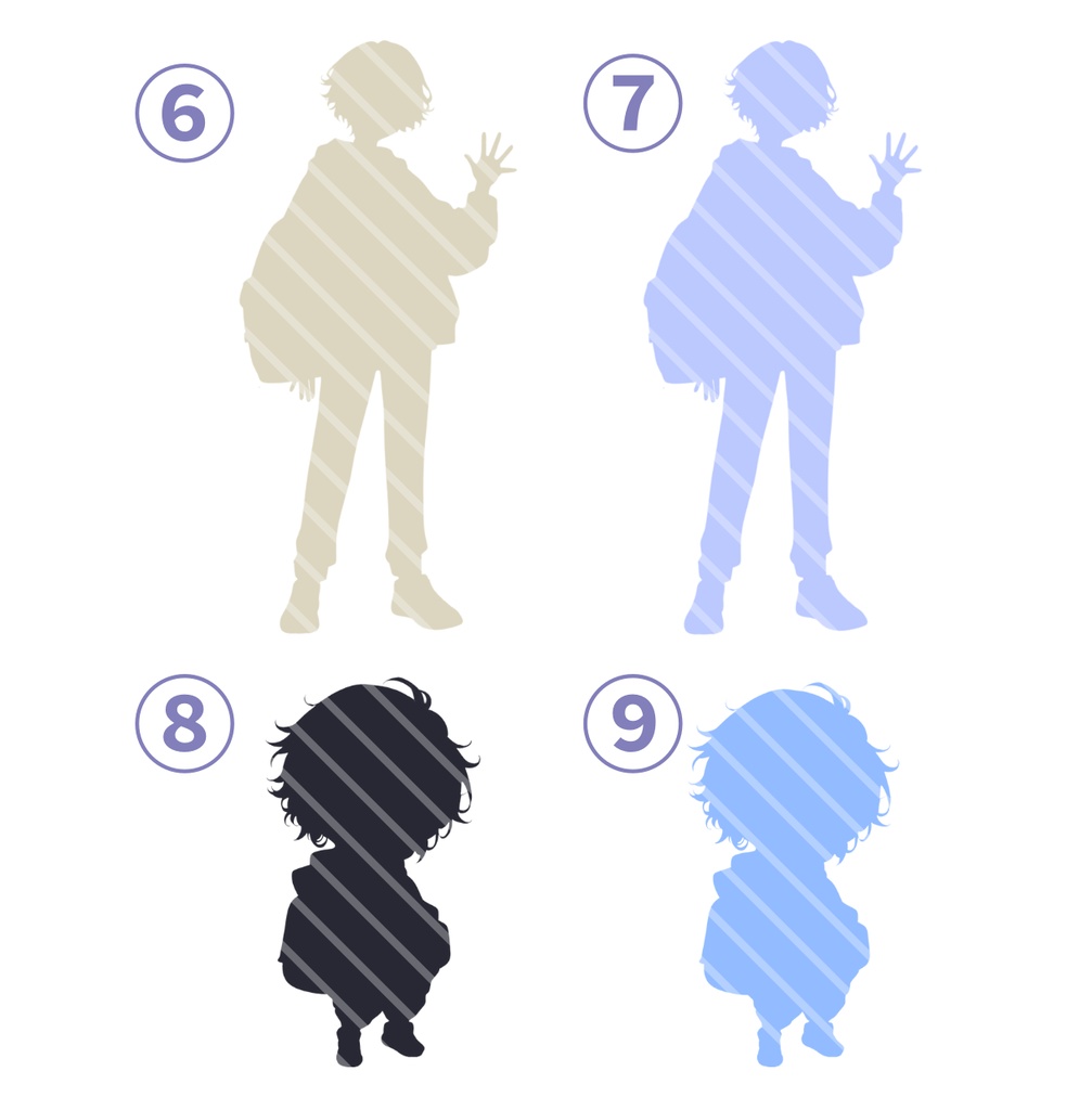 【完売】笑顔の可愛い男の子 IRIAM立ち絵・SDデビュー完全9点セット