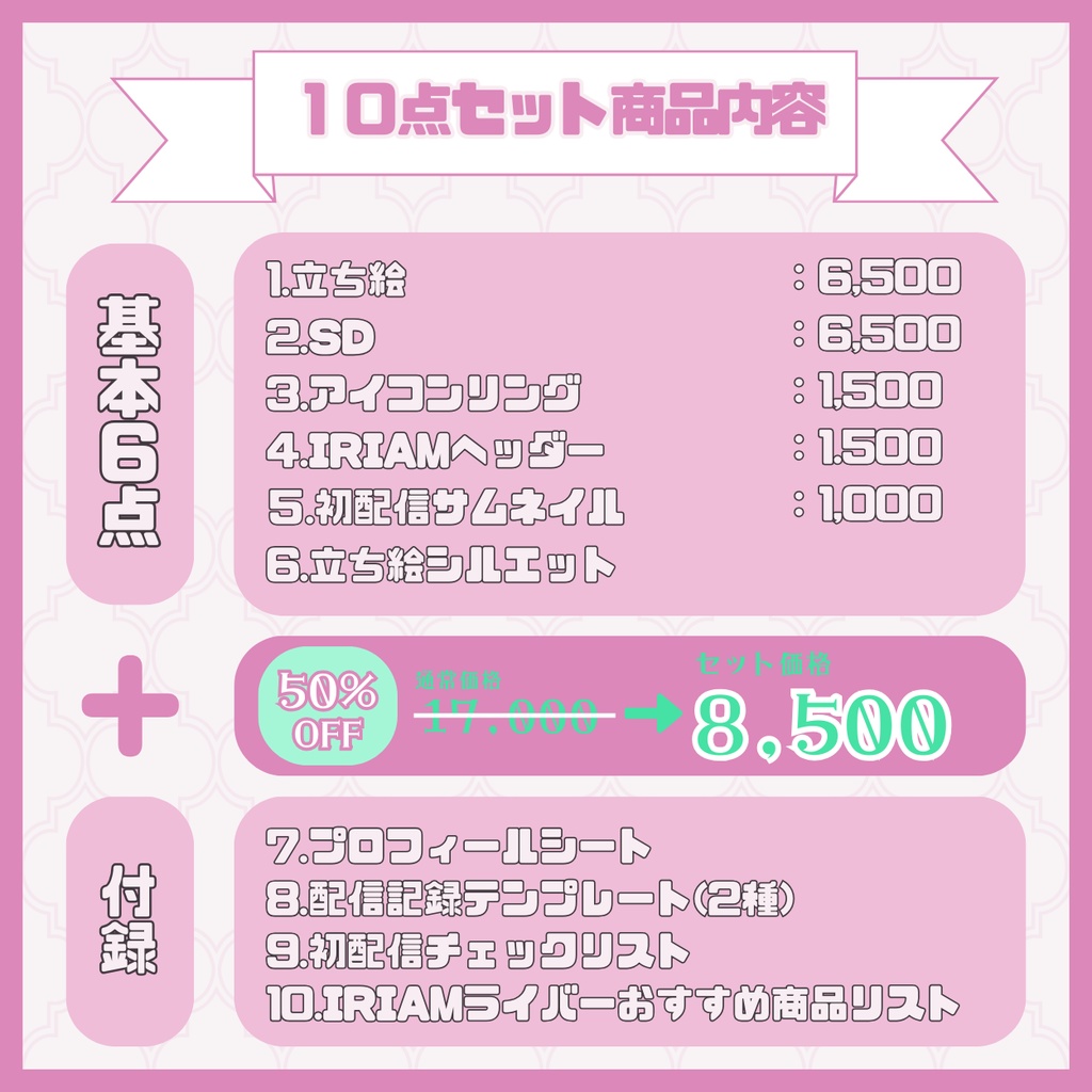 【完売】一点限定! ラブリーキュートな女の子 立ち絵・SD含むデビュー豪華10点セット