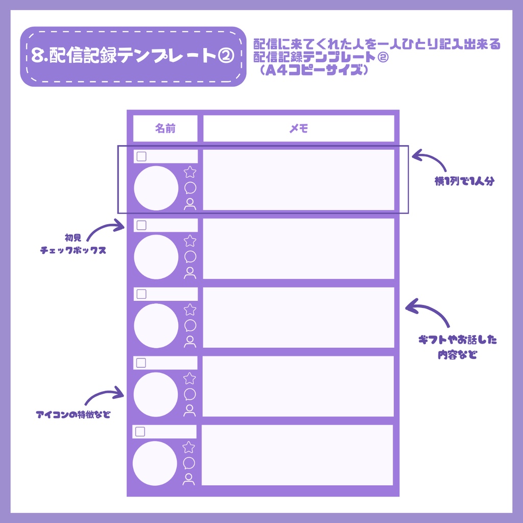 【IRIAM】一点限定! カラフルな女の子 立ち絵・SD含むデビュー豪華10点セット