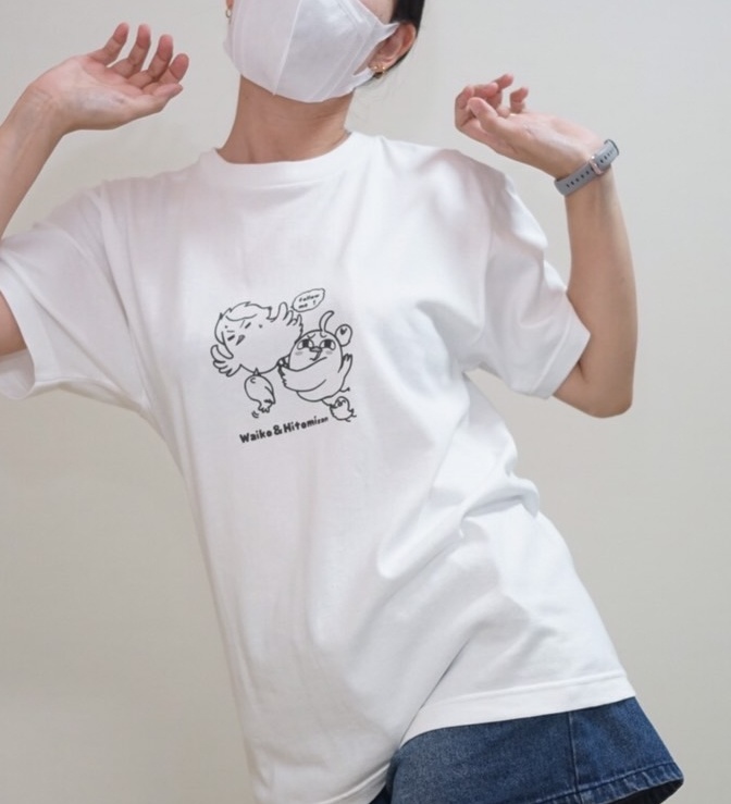 わいことヒトミ半袖Tシャツ