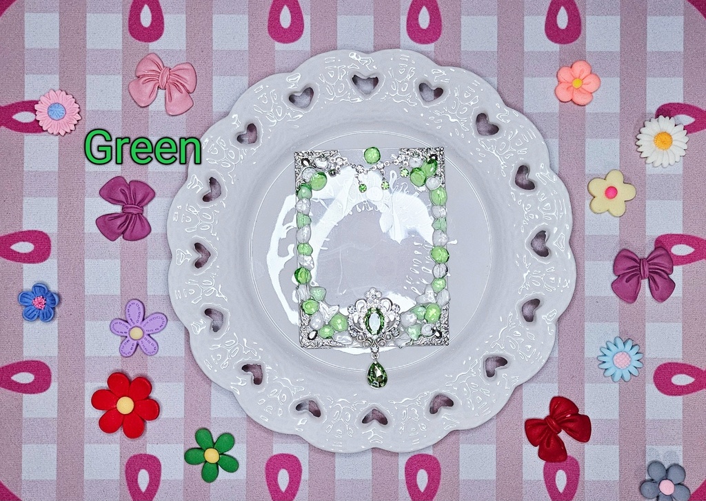 【B8サイズ】ジュエルブーケ🎀トレカデコケース