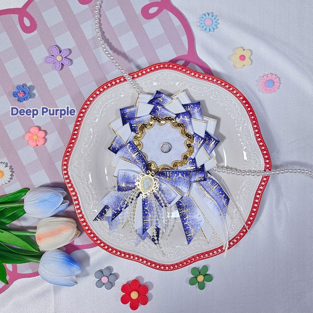 【ロゼット】ビジュー・ドゥー💎57~58mmサイズ対応