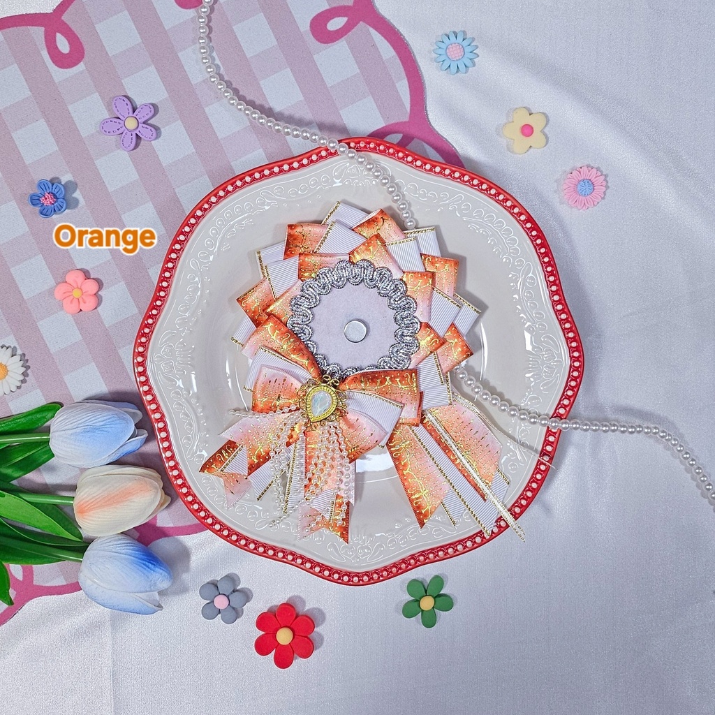 【ロゼット】ビジュー・ドゥー💎57~58mmサイズ対応