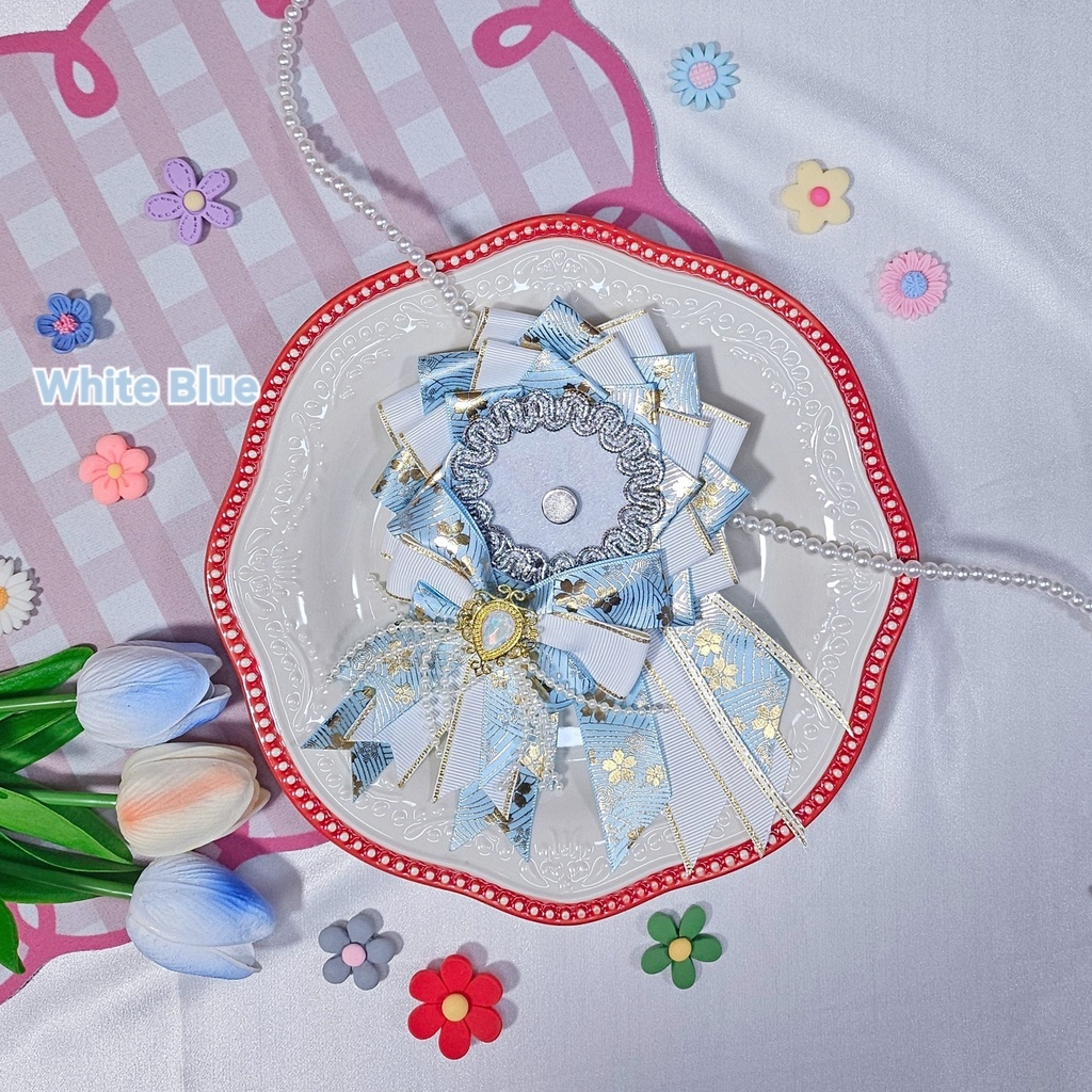 【ロゼット】ビジュー・ドゥー💎57~58mmサイズ対応