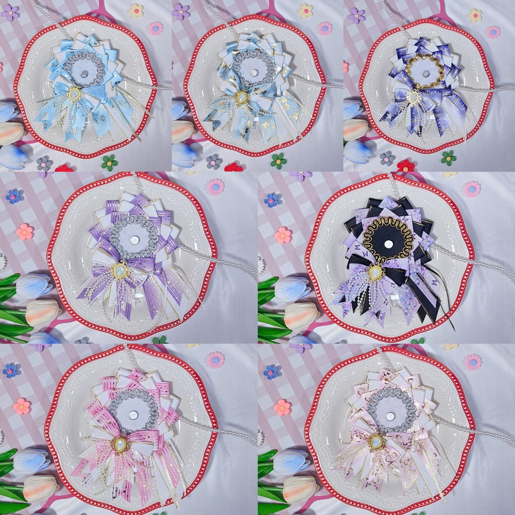 【ロゼット】ビジュー・ドゥー💎57~58mmサイズ対応