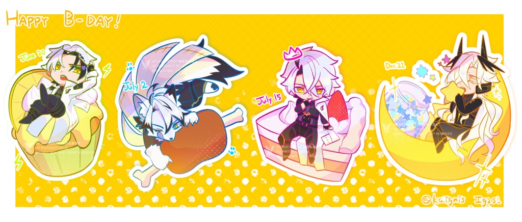 🎂NEBUL0N-アクリルキーホルダー