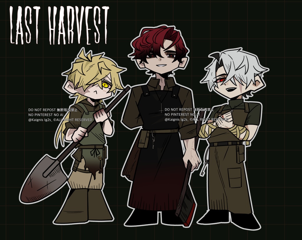 LAST HARVEST - NPCアクリルキーホルダー