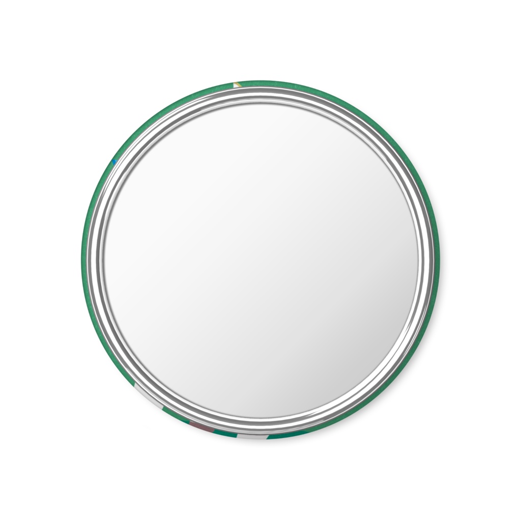 子うまの缶ミラー