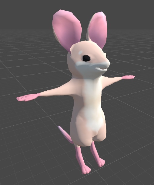 VRchat用アバター　ねずみ