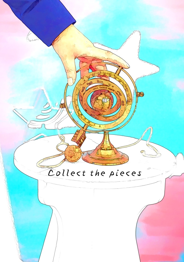 collect the pieces