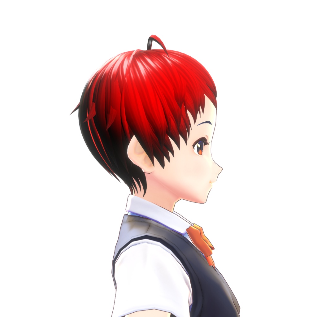 【VRoidヘアプリセット】ベリーショートレイヤー