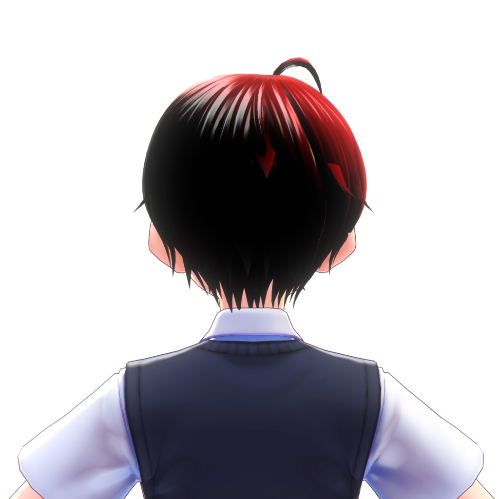 【VRoidヘアプリセット】ベリーショートレイヤー