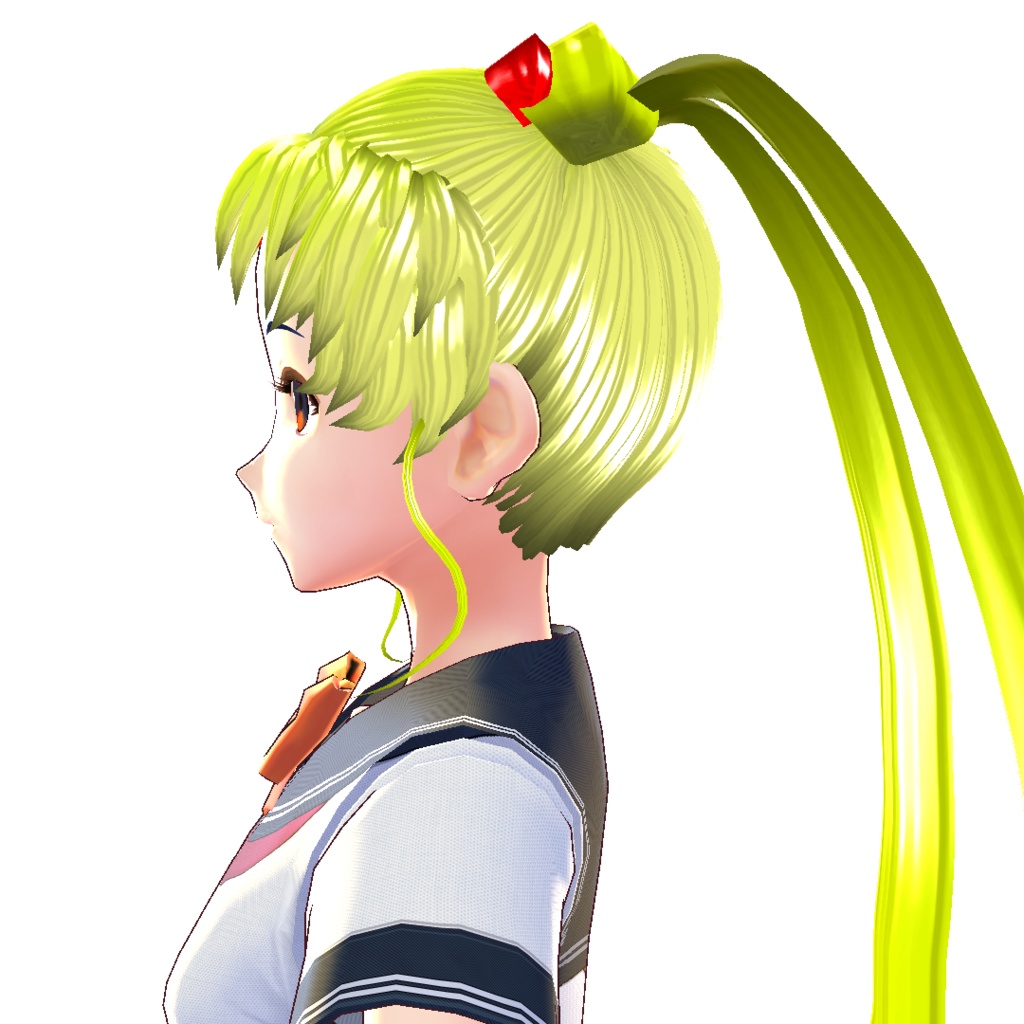 【VRoidヘアプリセット】アニメ-水兵月