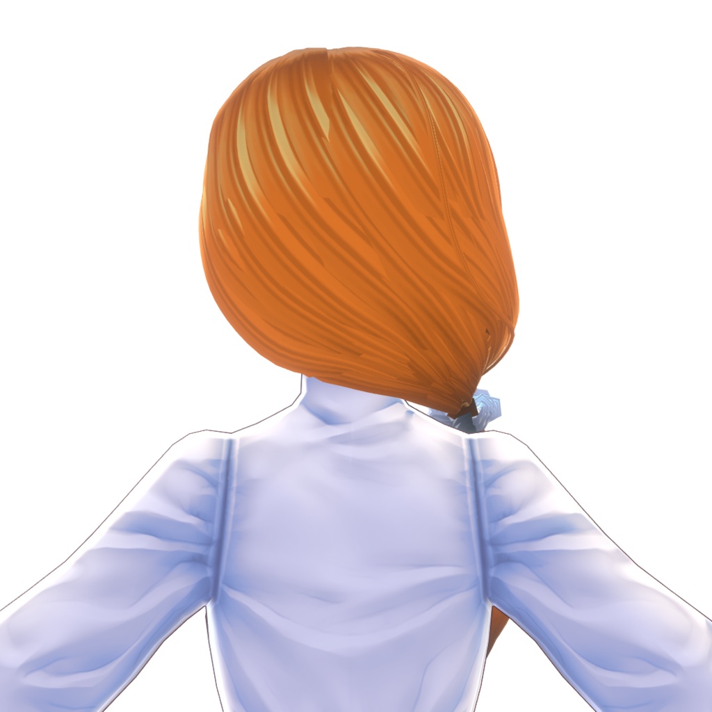 【VRoidヘアプリセット】サイドテール