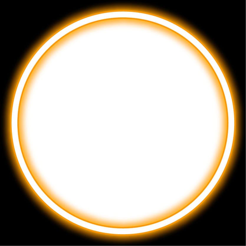 【フリー素材】アイコンリング・超シンプルネオン管風(Vtuber、ライバー、配信者様向け)