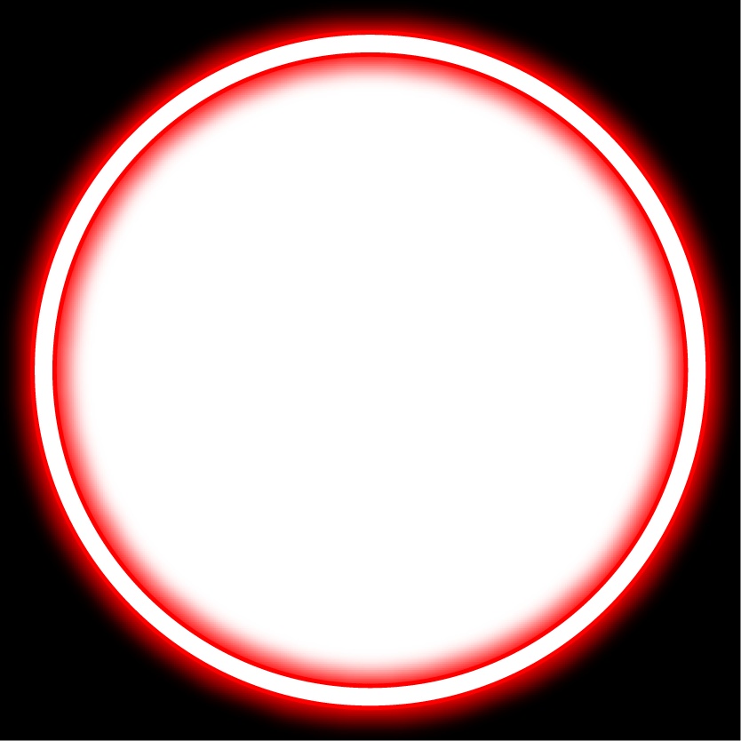 【フリー素材】アイコンリング・超シンプルネオン管風(Vtuber、ライバー、配信者様向け)