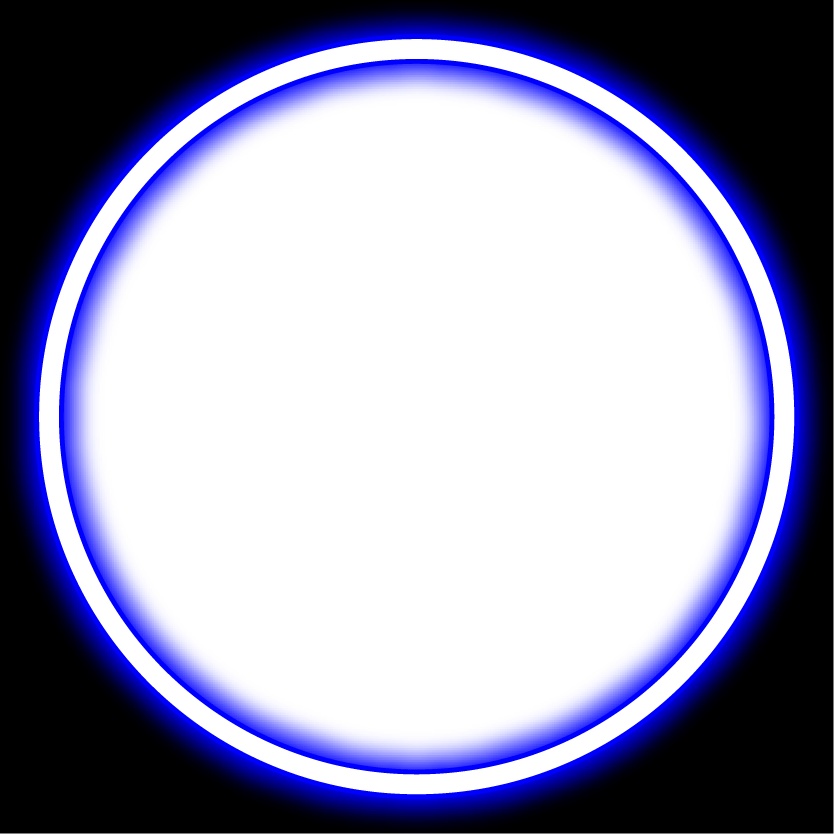 【フリー素材】アイコンリング・超シンプルネオン管風(Vtuber、ライバー、配信者様向け)
