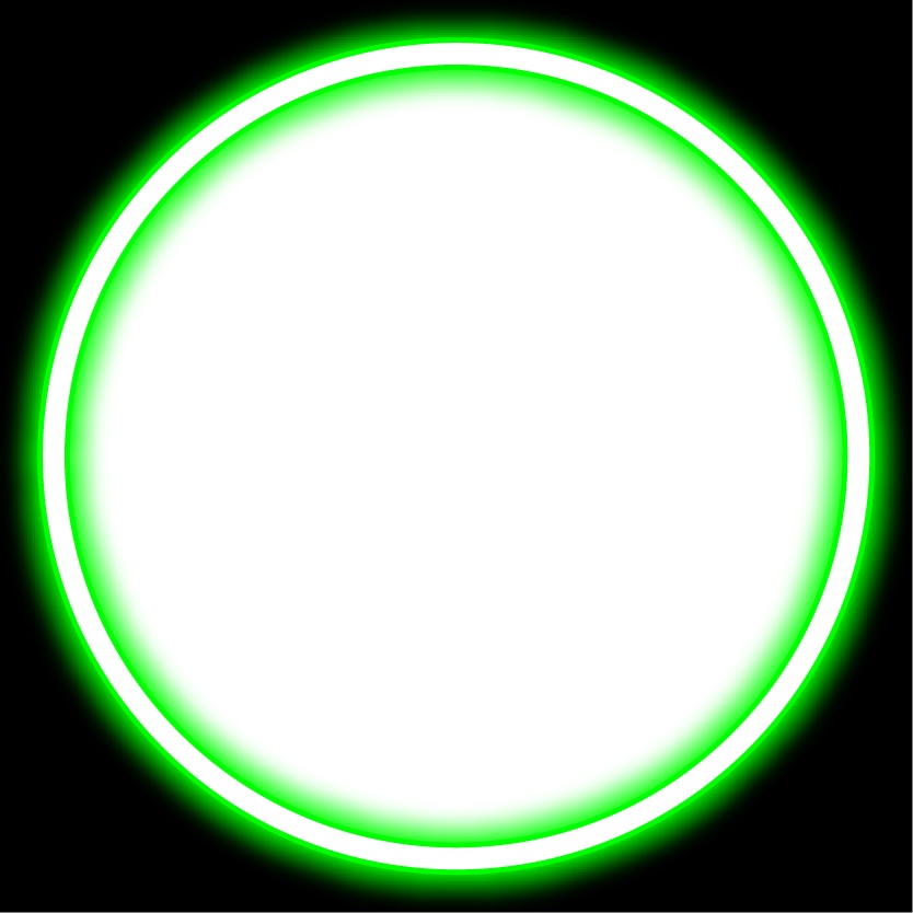 【フリー素材】アイコンリング・超シンプルネオン管風(Vtuber、ライバー、配信者様向け)