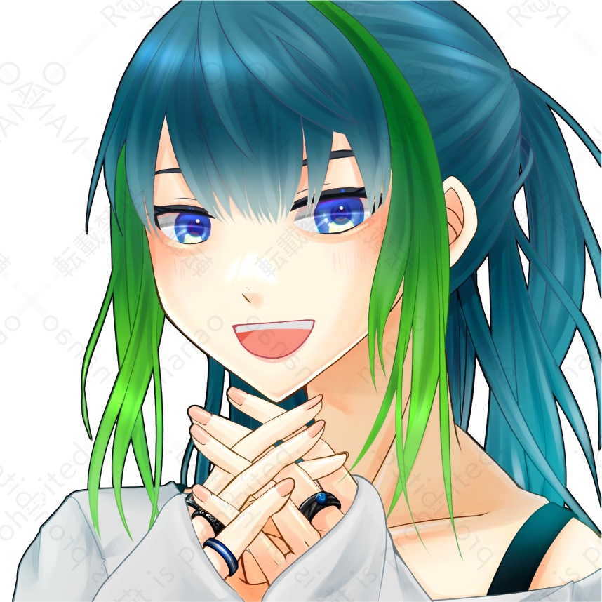 【表情差分8種】アイコン