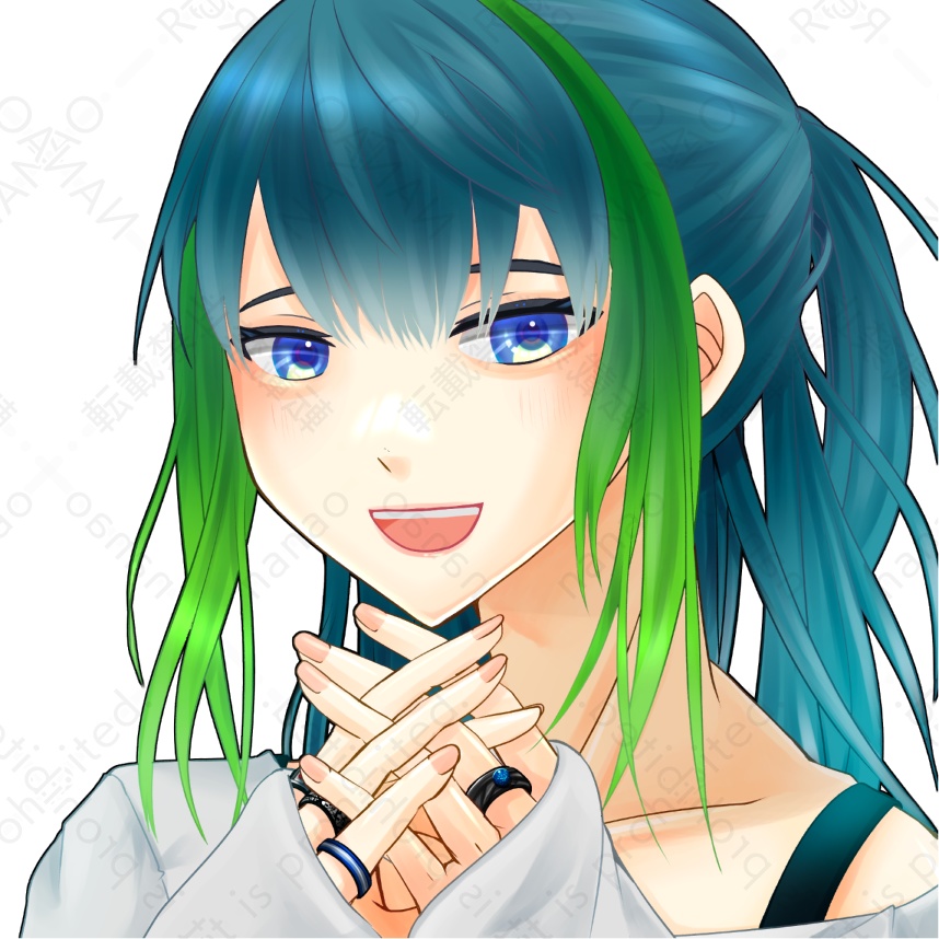 【表情差分8種】アイコン