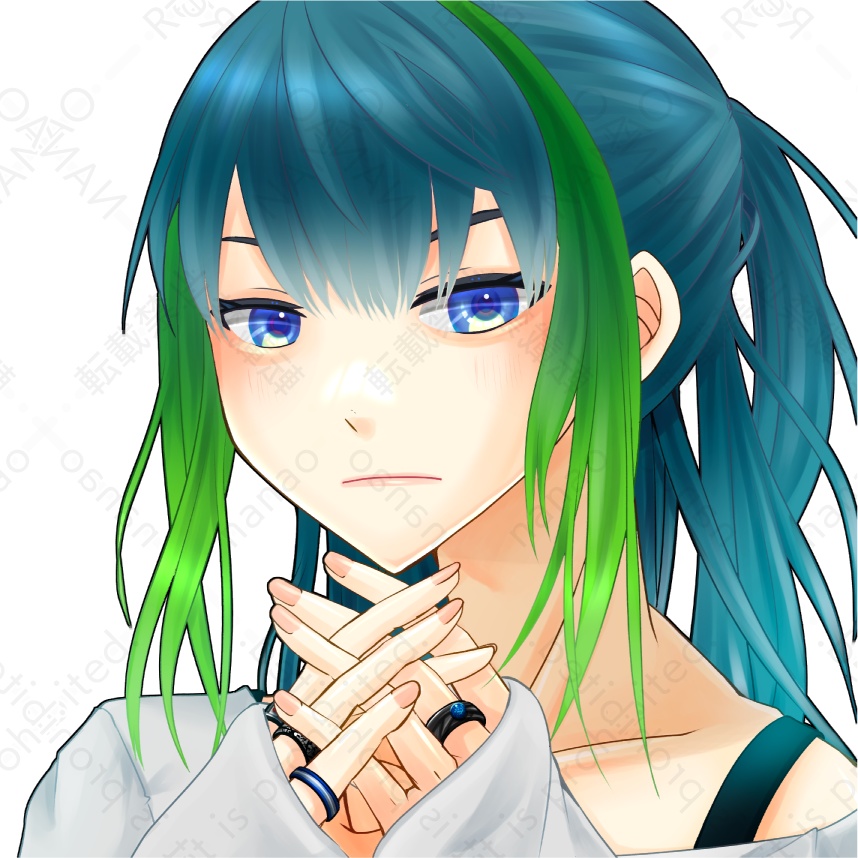 【表情差分8種】アイコン