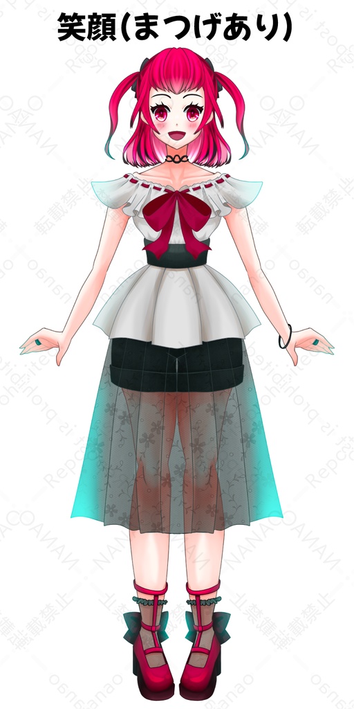 【IRIAM向け】女性の立ち絵【1点限り】