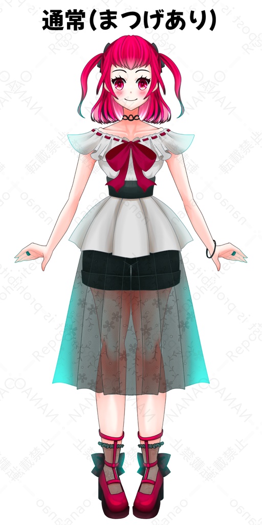 【IRIAM向け】女性の立ち絵【1点限り】