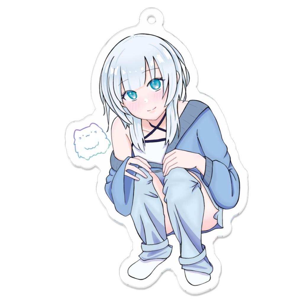 しおいれい(初期立ち絵)アクキー