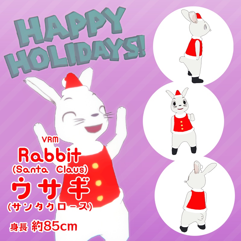 ウサギ ( サンタクロース )
