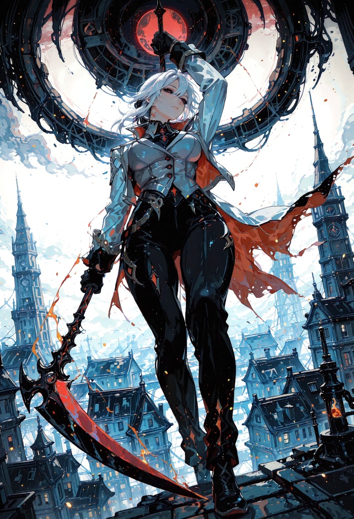 アルレッキーノ(Arlecchino) / GENSHIN IMPACT - 2602x3816 - PDF + JPG