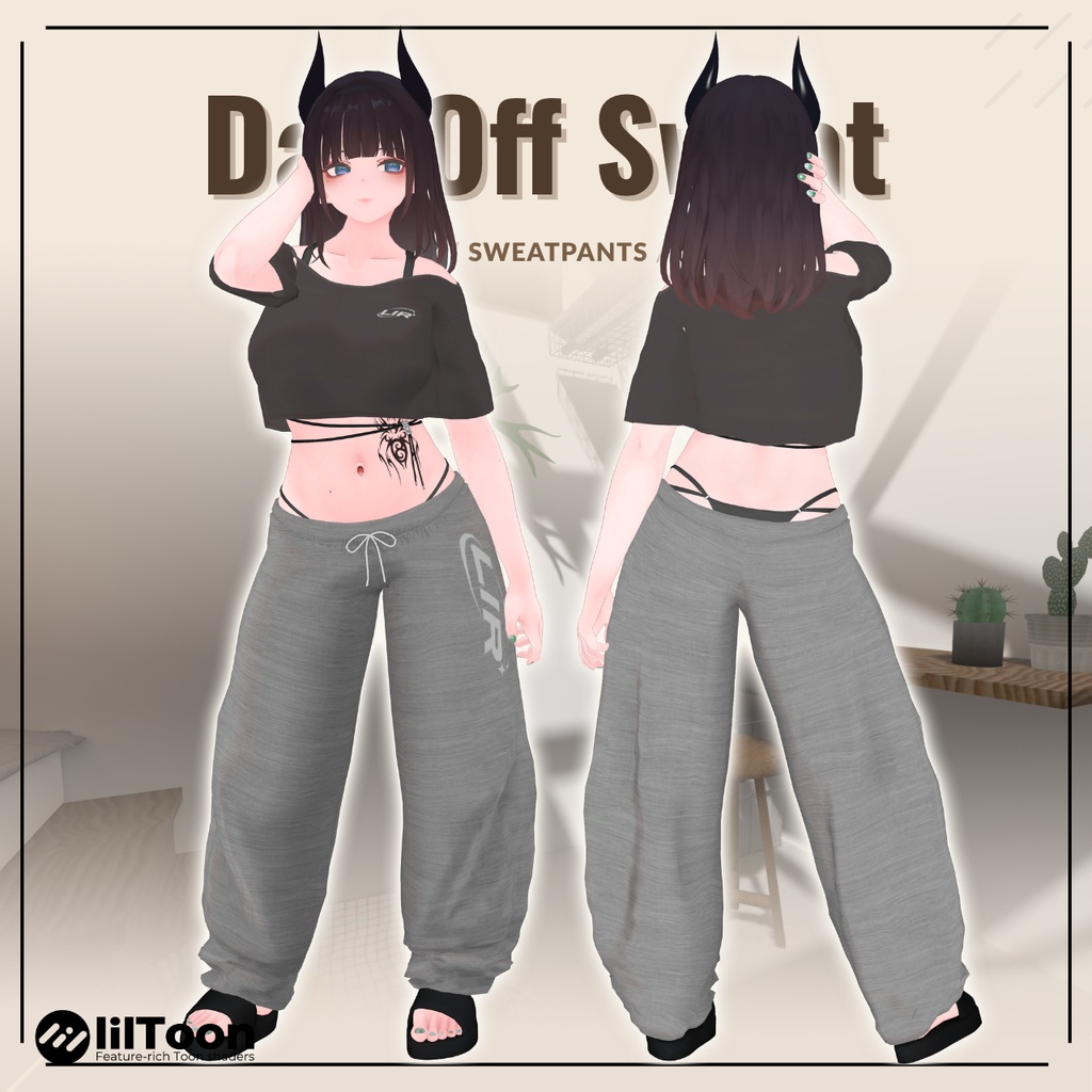 Day Off Sweat 【くろなつ / ミルティナ】