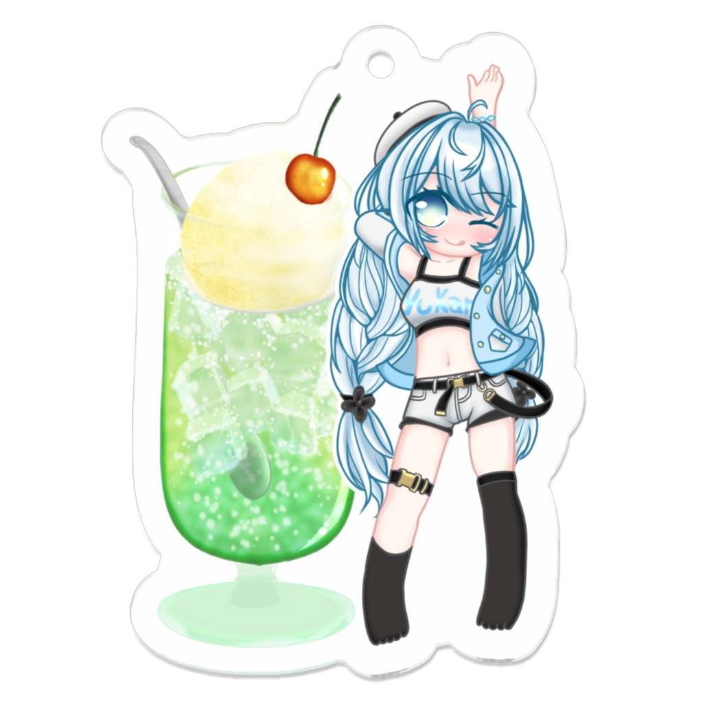 ゆかねさんアクリルキーホルダー