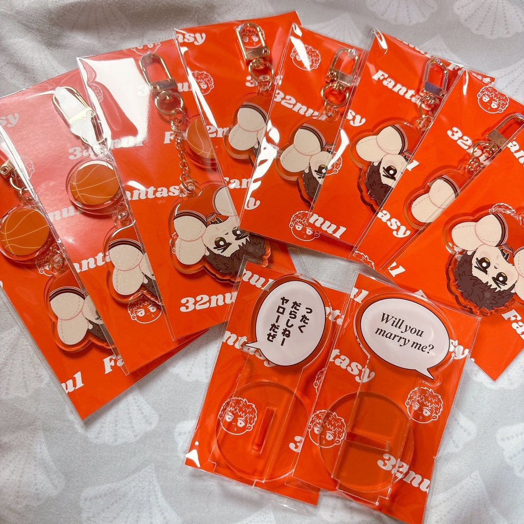 みつぬい両面チャーム