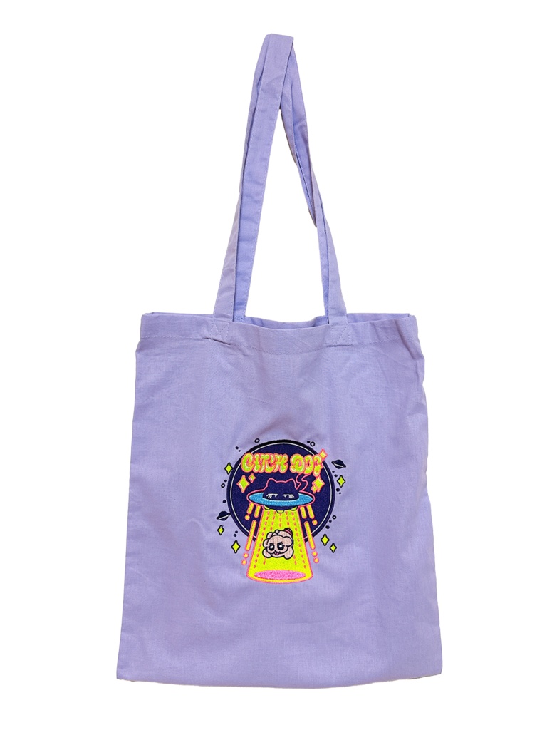 流三ぬい刺繍トートバッグ