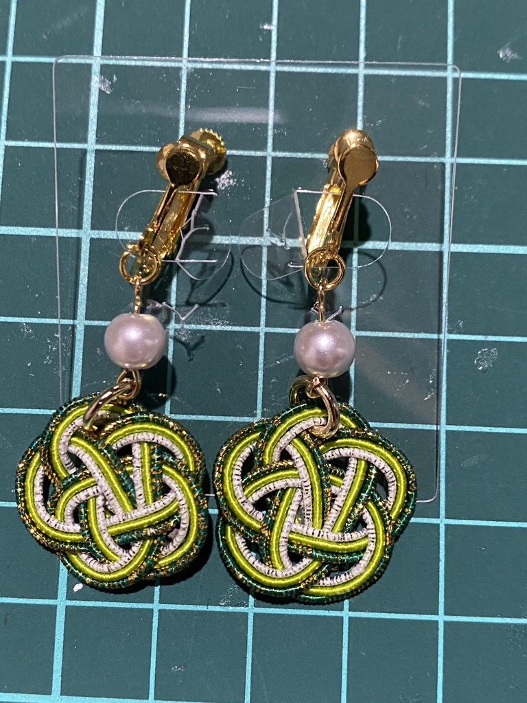 水引【イヤリング・髪留め】