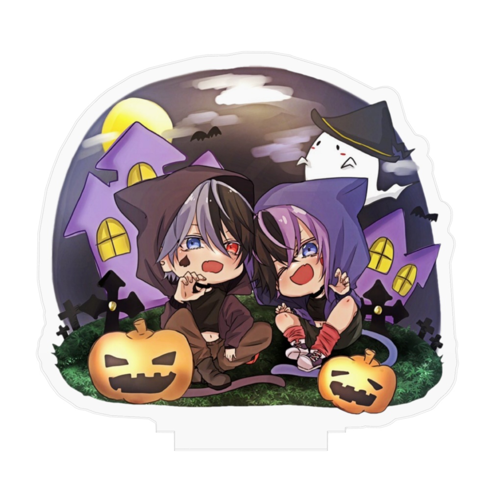 柚×雪 ハロウィンスタンド