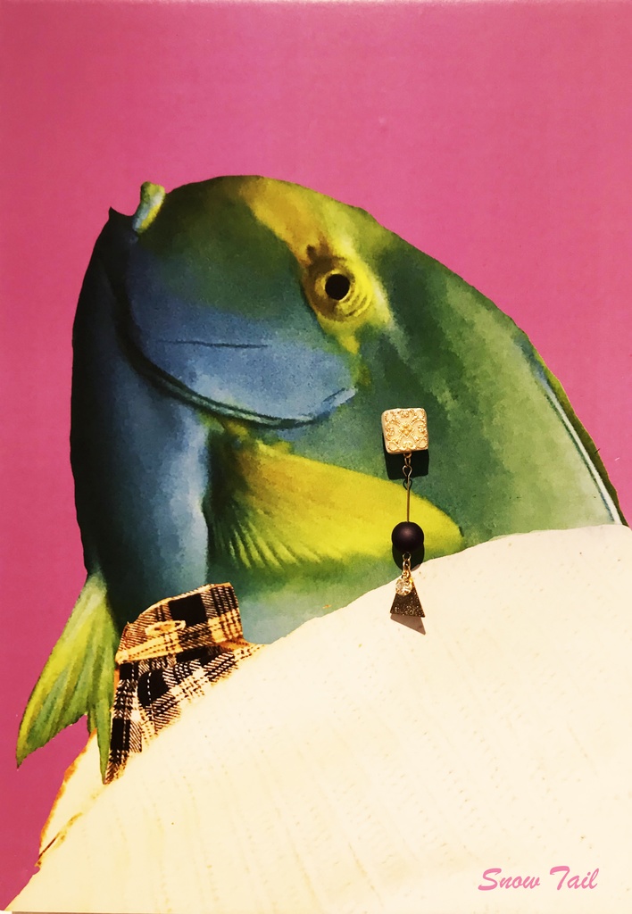 ピアス試着例G Tシャツ