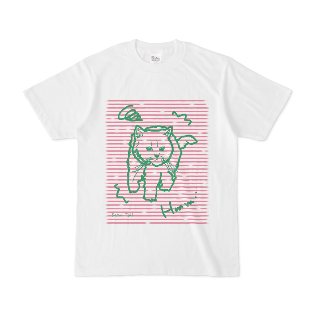 ふきげんにゃんこTシャツ