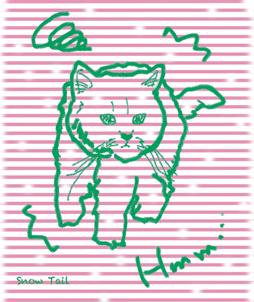 ふきげんにゃんこスウェット