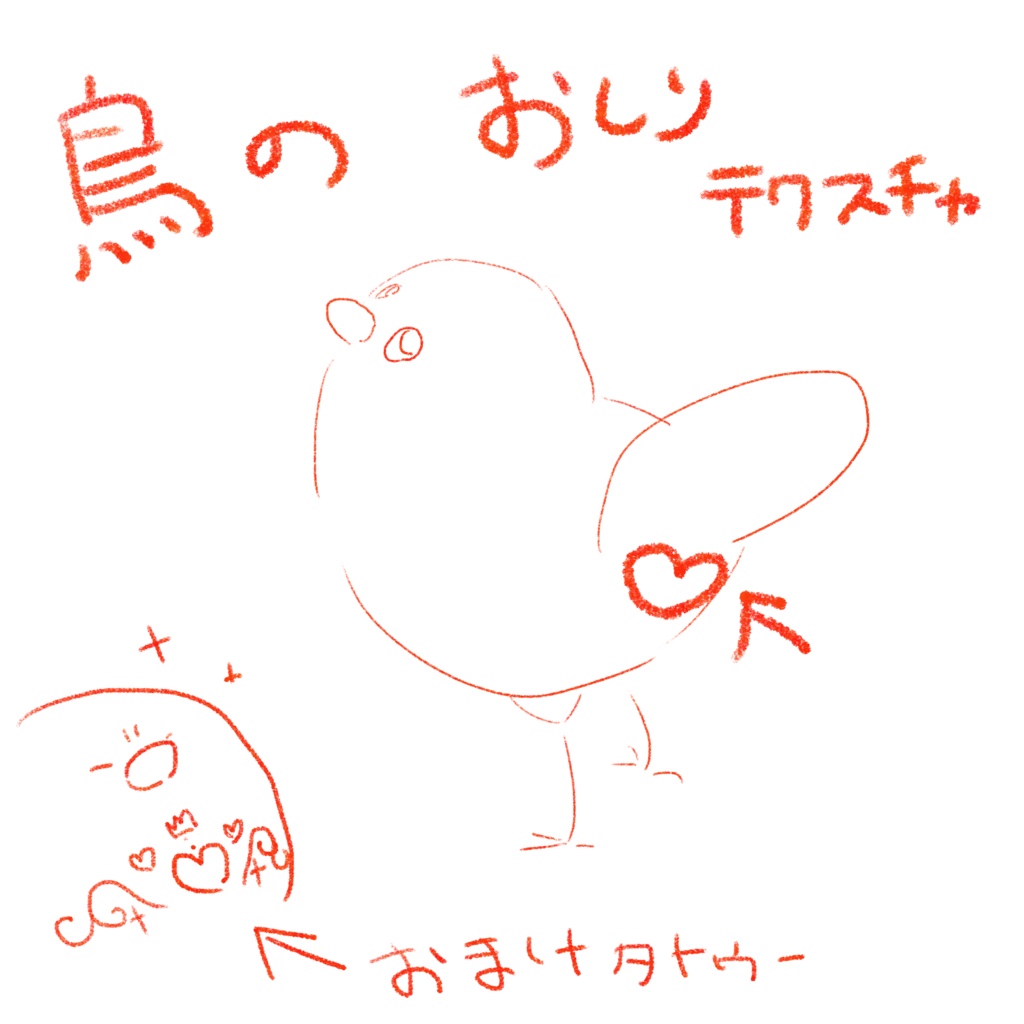 鳥で使うテクスチャ