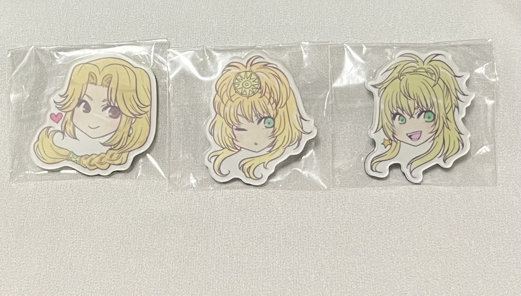 最終皇帝女アクリルマグネットセット